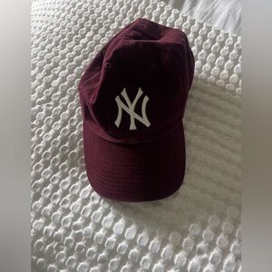 New York Yankees Maroon Cap